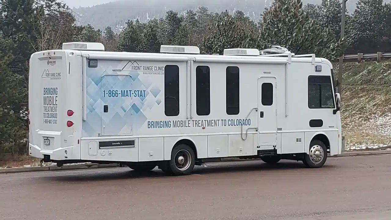Colorado springs Arkansas valley Mobile Clinic Route