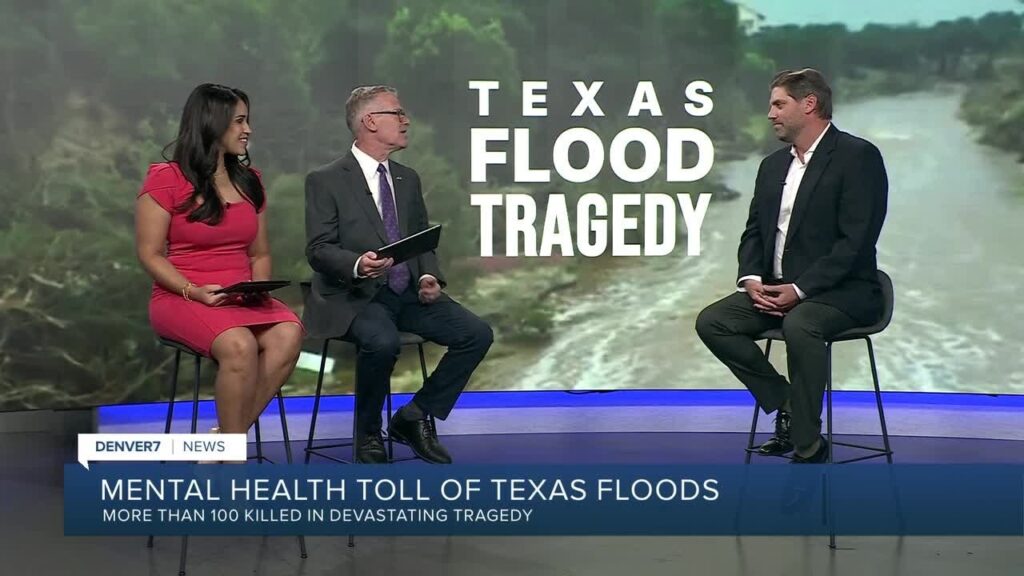 Steve Carleton on Denver7 News discussing Texas flood tragedy