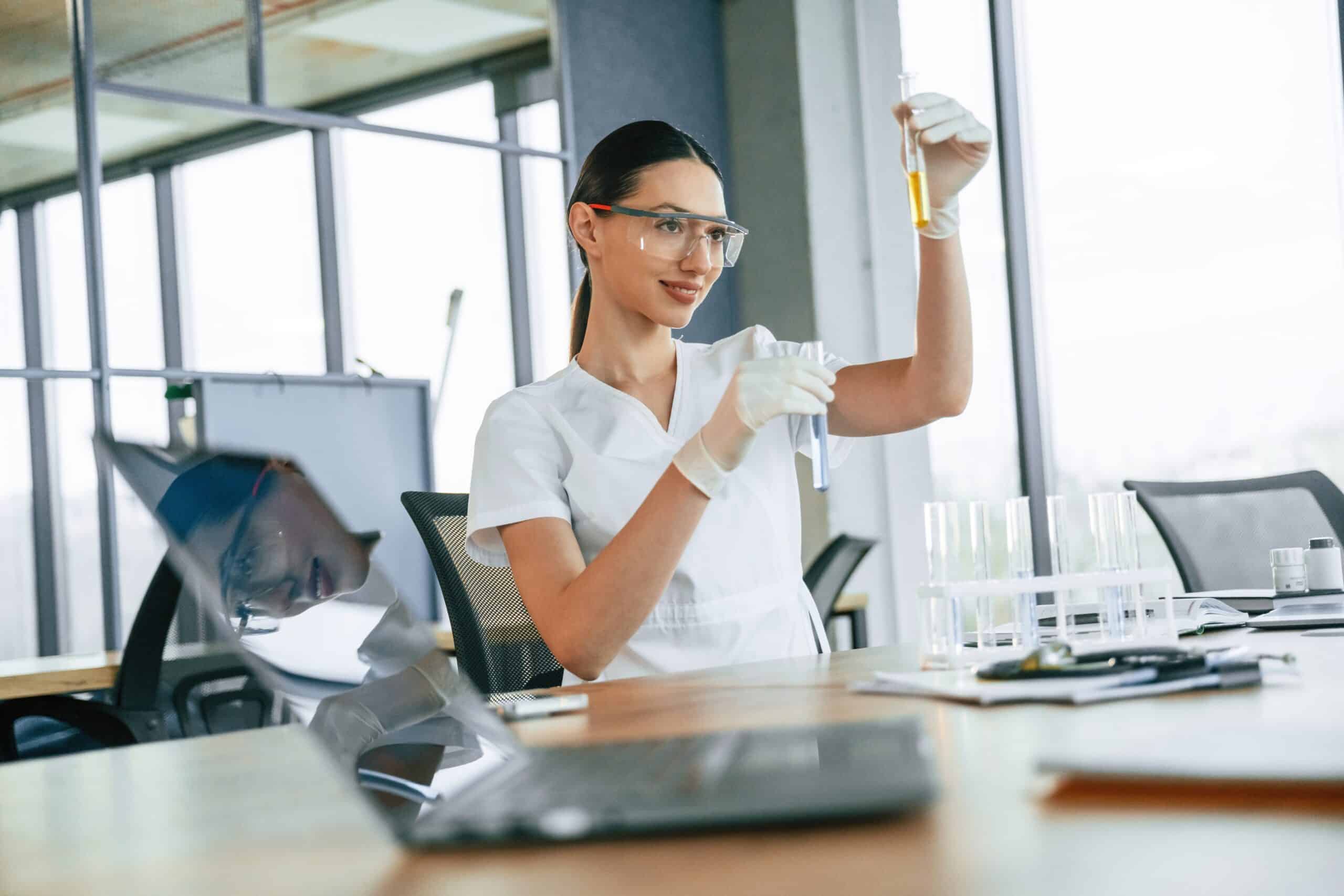 Does suboxone show up in a ua? A doctor holding a urine test.